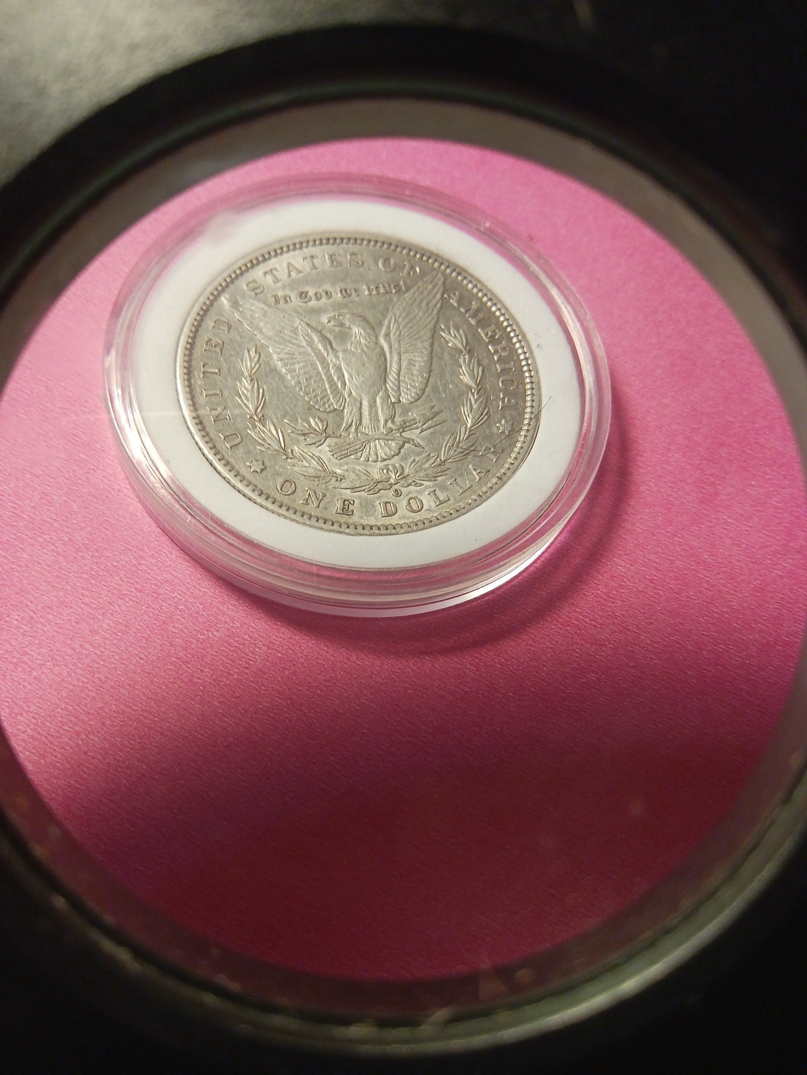 1889o morgan dollar...AA49