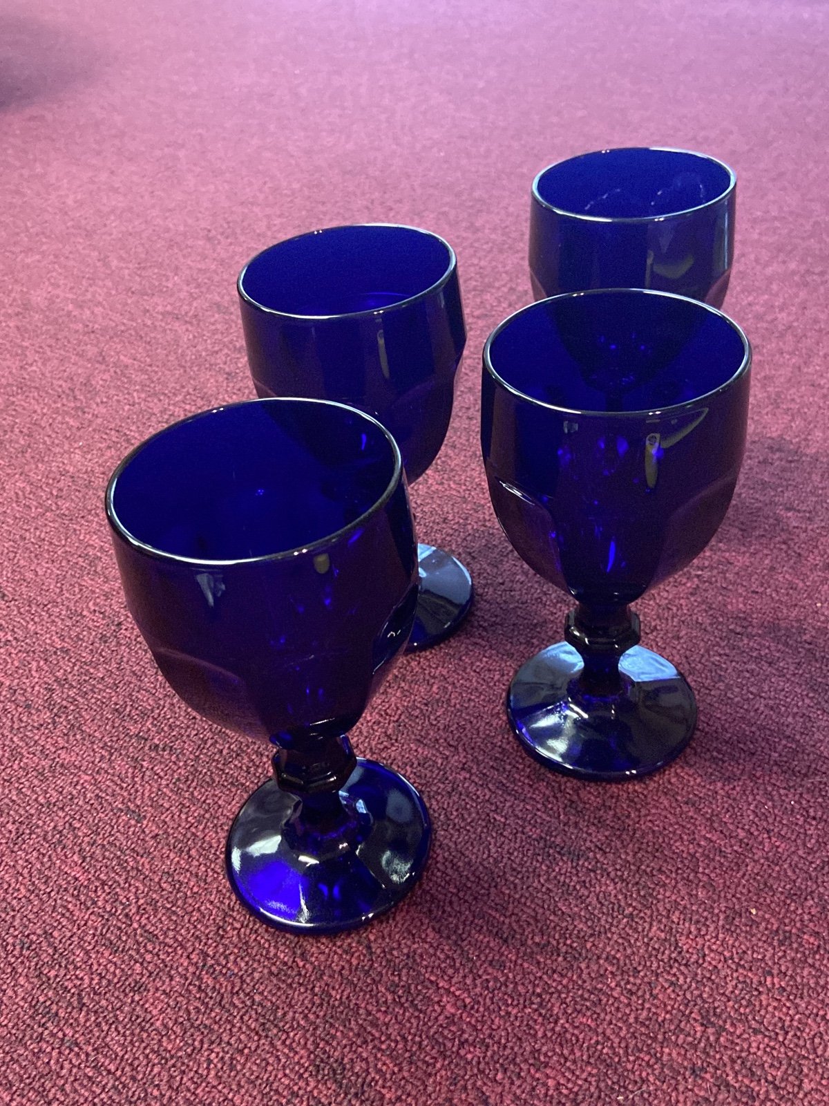 Libbey glass goblets