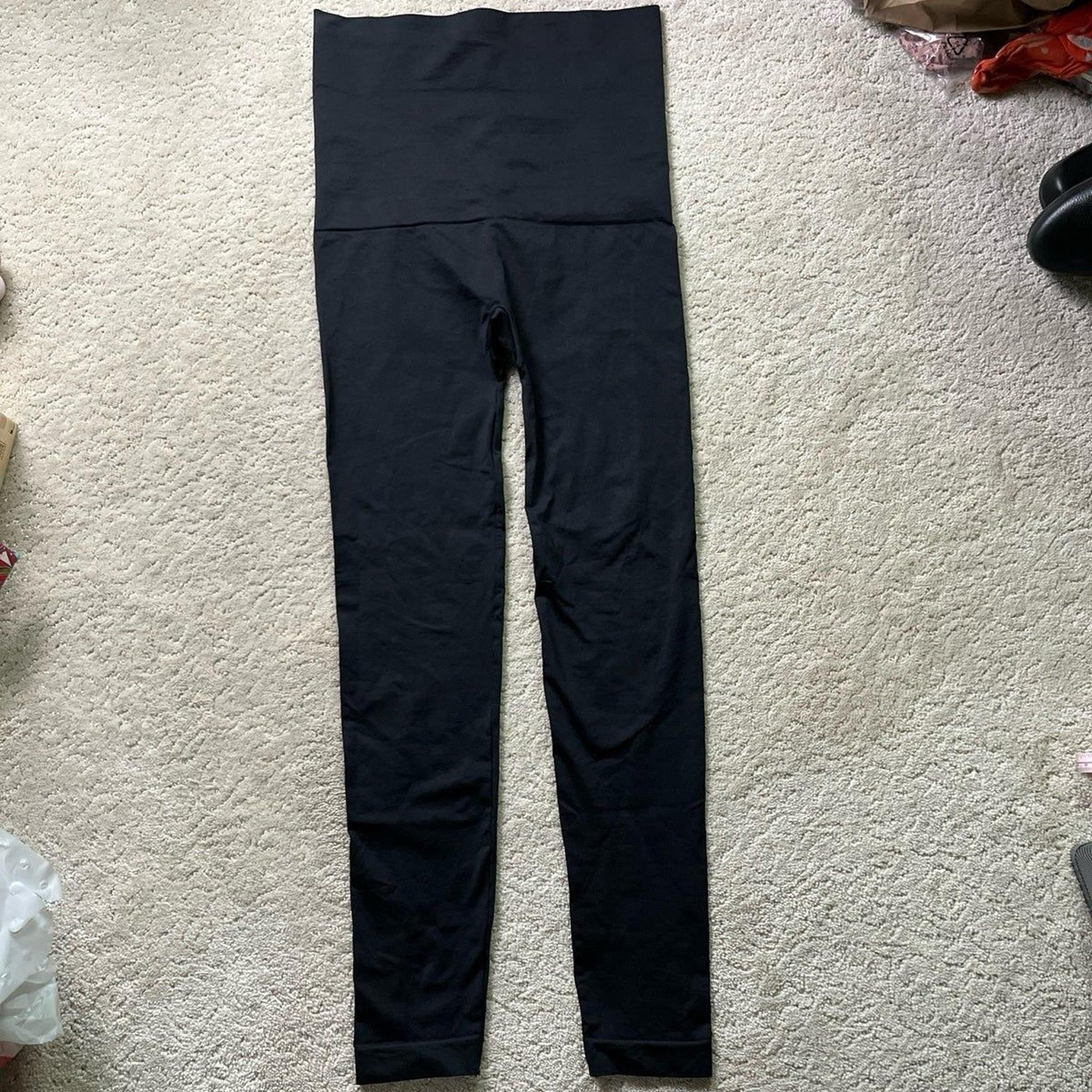 Motherhood Maternity Bounceback Collection Black Postpartum High Waist Leggings