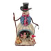 Jim Shore Heartwood Creek Chilly Dog Snowman Figurine Dog Children 2008 Boxed