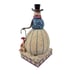 Jim Shore Heartwood Creek Chilly Dog Snowman Figurine Dog Children 2008 Boxed