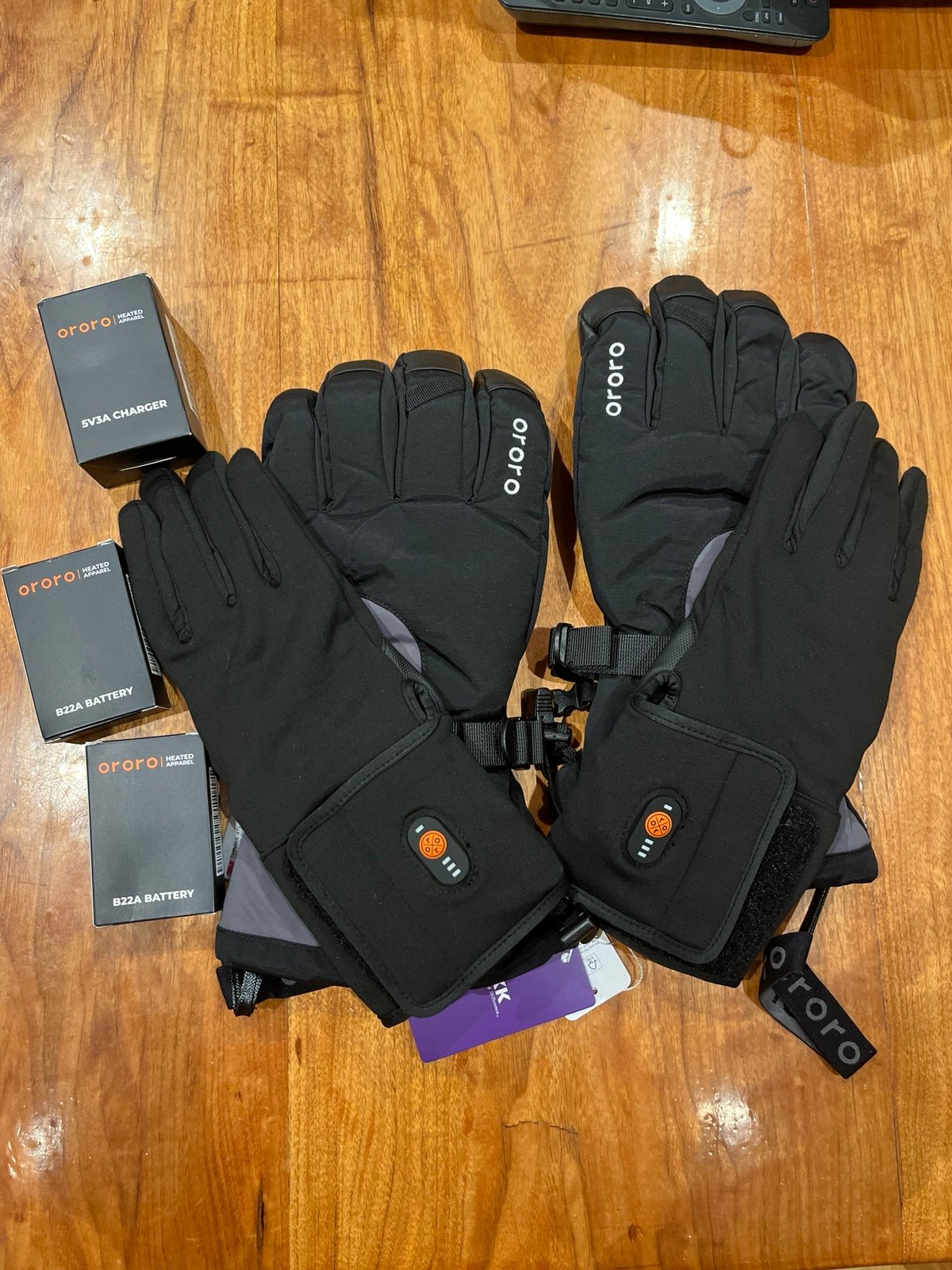 Ororo heated gloves twin cities 2.0 L