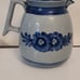 Farmhouse Vintage Hand Painted Pottery Pitcher/ Jug