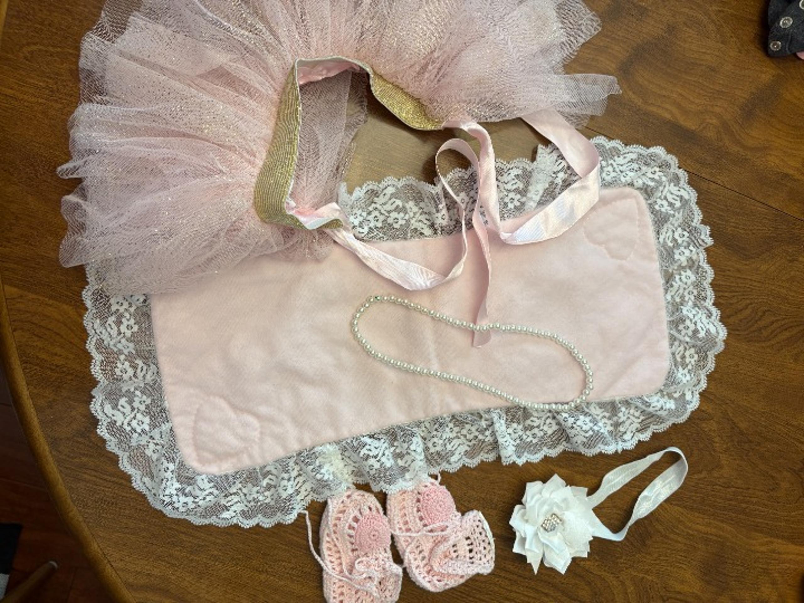 NB Infant Girl Photo shoot Set