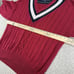 Vintage Rugger GANT Sweater Mens Large HandFramed Cable Knit Cricket 90s V Neck