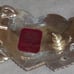 Vintage Crumrine Trophy Triple Heart Belt Buckle Heavy Silver Plate on Bronze
