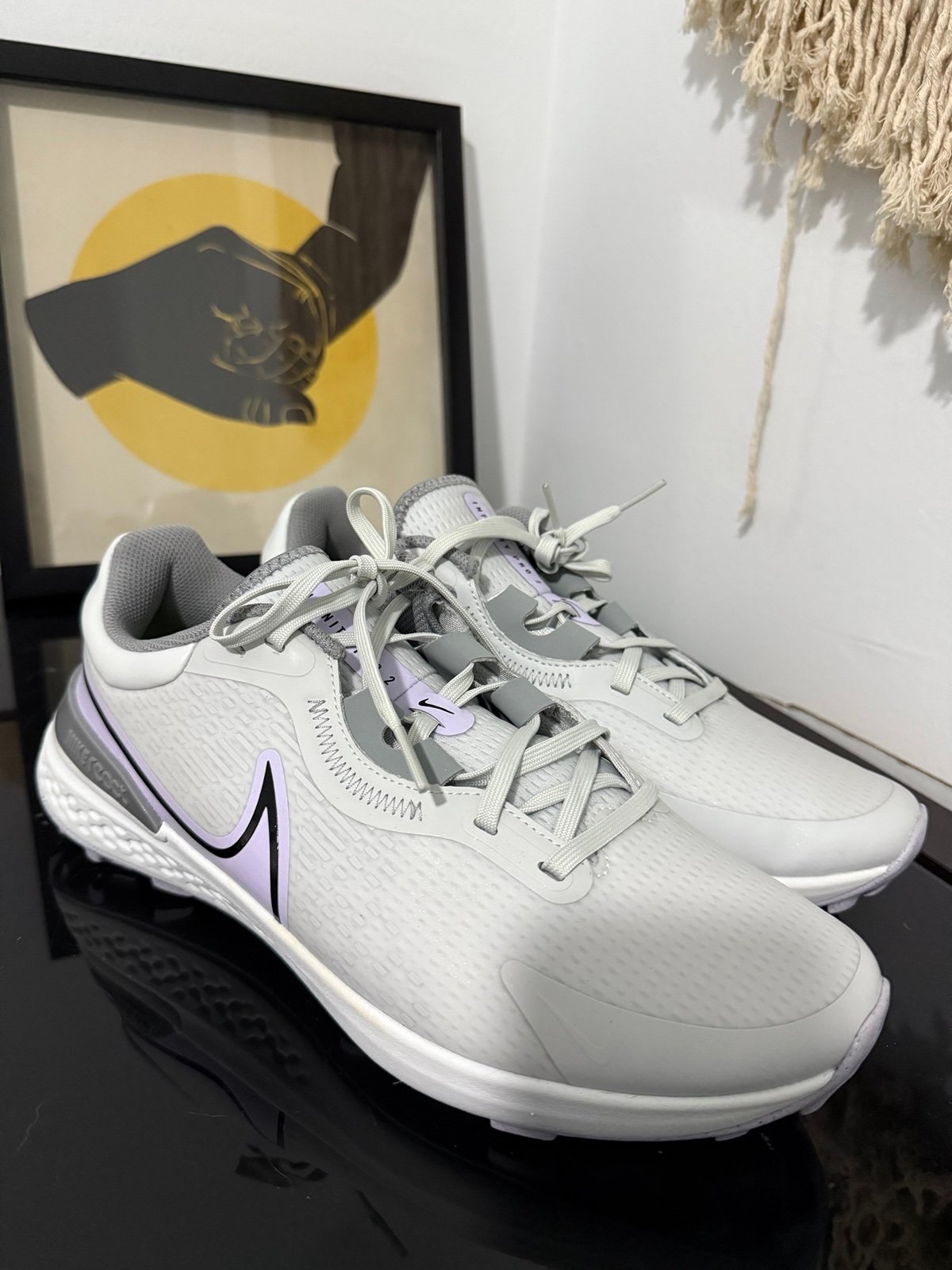 Nike Infinity Pro 2 Wide Photon Dust Men Golf Shoes Size 11.5 NEW