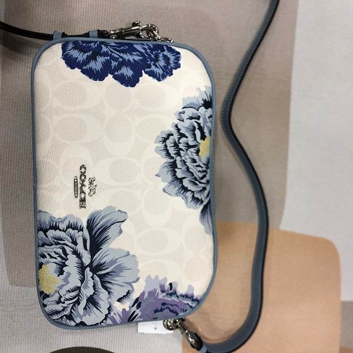 Jes Crossbody In Signature Canvas With Kaffe Fassett Print