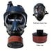 1 Set Reusable Anti-Fog Gas Mask Respirator, Wide Field Full Face Dust Gas Mask