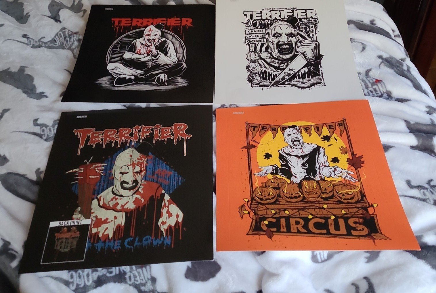 Terrifier Film Set of 4 Mini Poster Prints