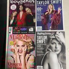 Music magazine lot