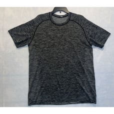 Lululemon Men's Metal Vent Tech Short Sleeve Shirt 2.0 - Black/Gray - XL