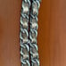 STREETS AHEAD Leather and Metal Chain Belt