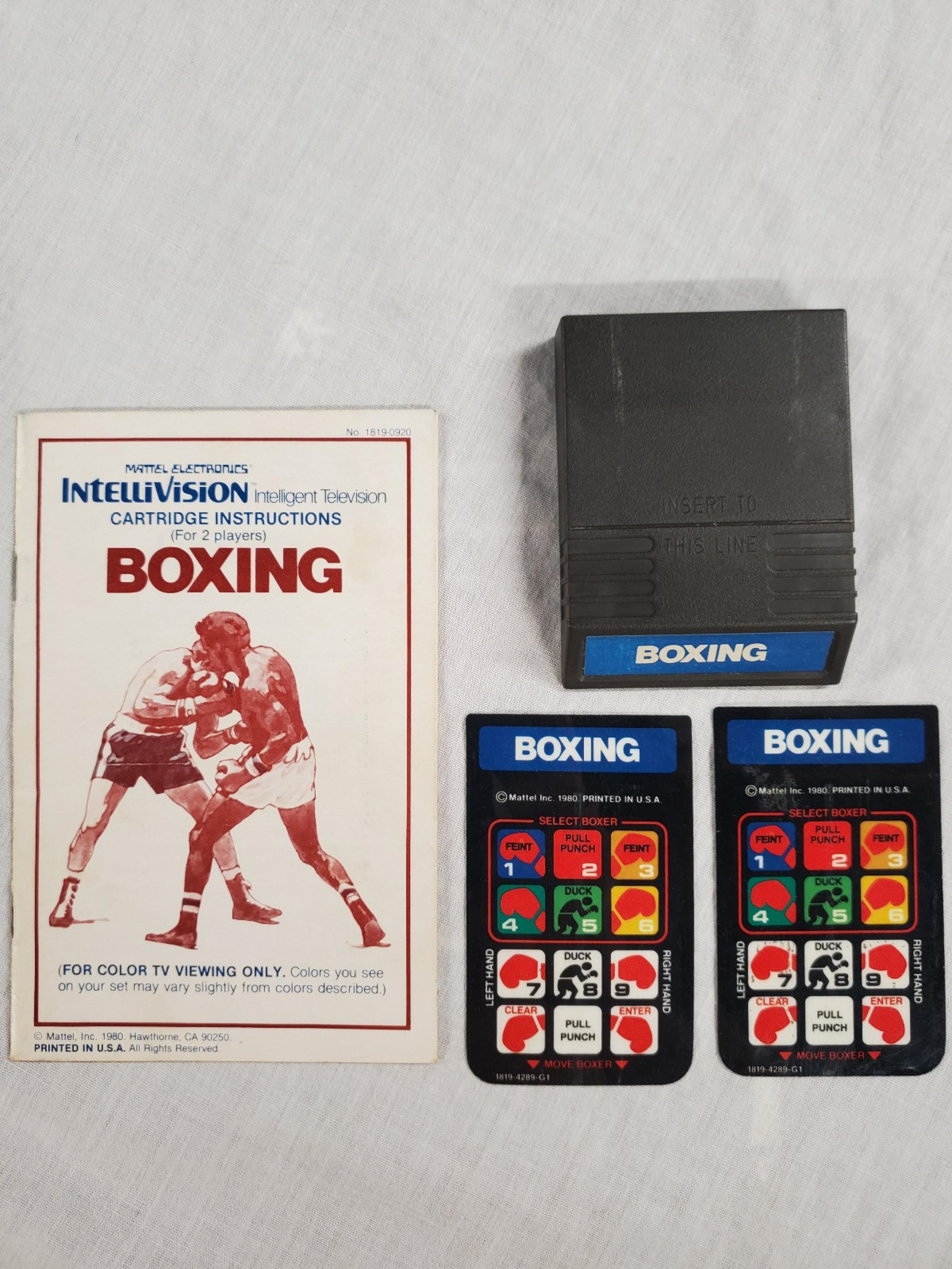Boxing for Intellivision