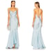 NWT Michael Costello x REVOLVE Brianne Maxi Dress in Light Blue Size Small 298