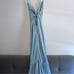 NWT Michael Costello x REVOLVE Brianne Maxi Dress in Light Blue Size Small 298