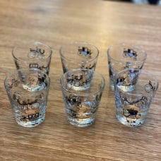 Vintage Libbey MCM Drinking Glass Set