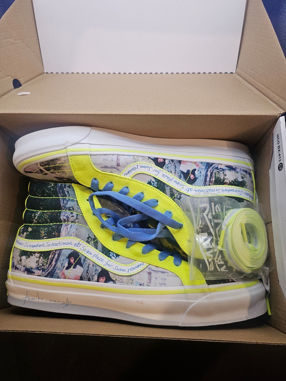 VANS VAULT X SARAH ANDELMAN X FUMIKO IMANO Shoes woman size 10.5 Mens Size9