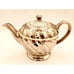 BEAUTIFUL Silver Swirl Sadler Teapot Shabby Chic Holiday Tea Party MCM England