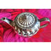 BEAUTIFUL Silver Swirl Sadler Teapot Shabby Chic Holiday Tea Party MCM England