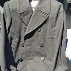 US navy pea coat
