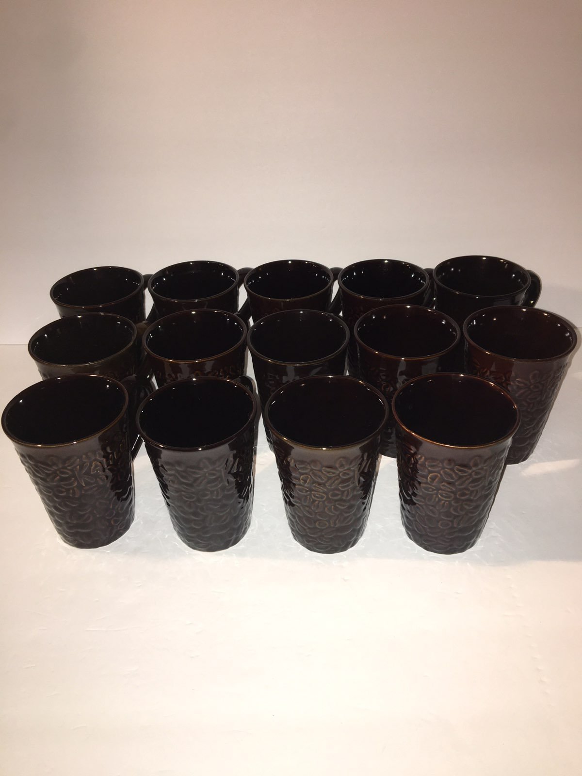 Set of 14 KAHLUA Brown Coffee Bean Mug
