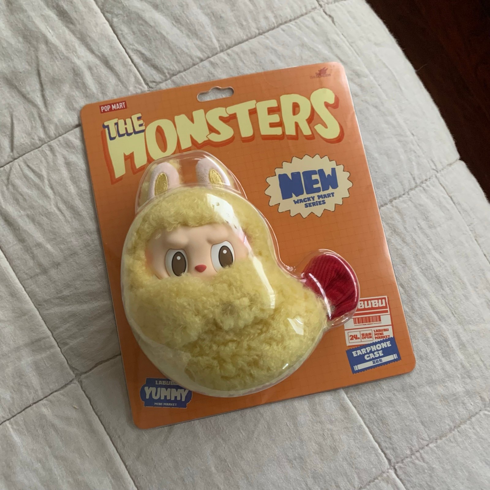 Labubu Wacky Mart Shrimp Tempura Earphone Case