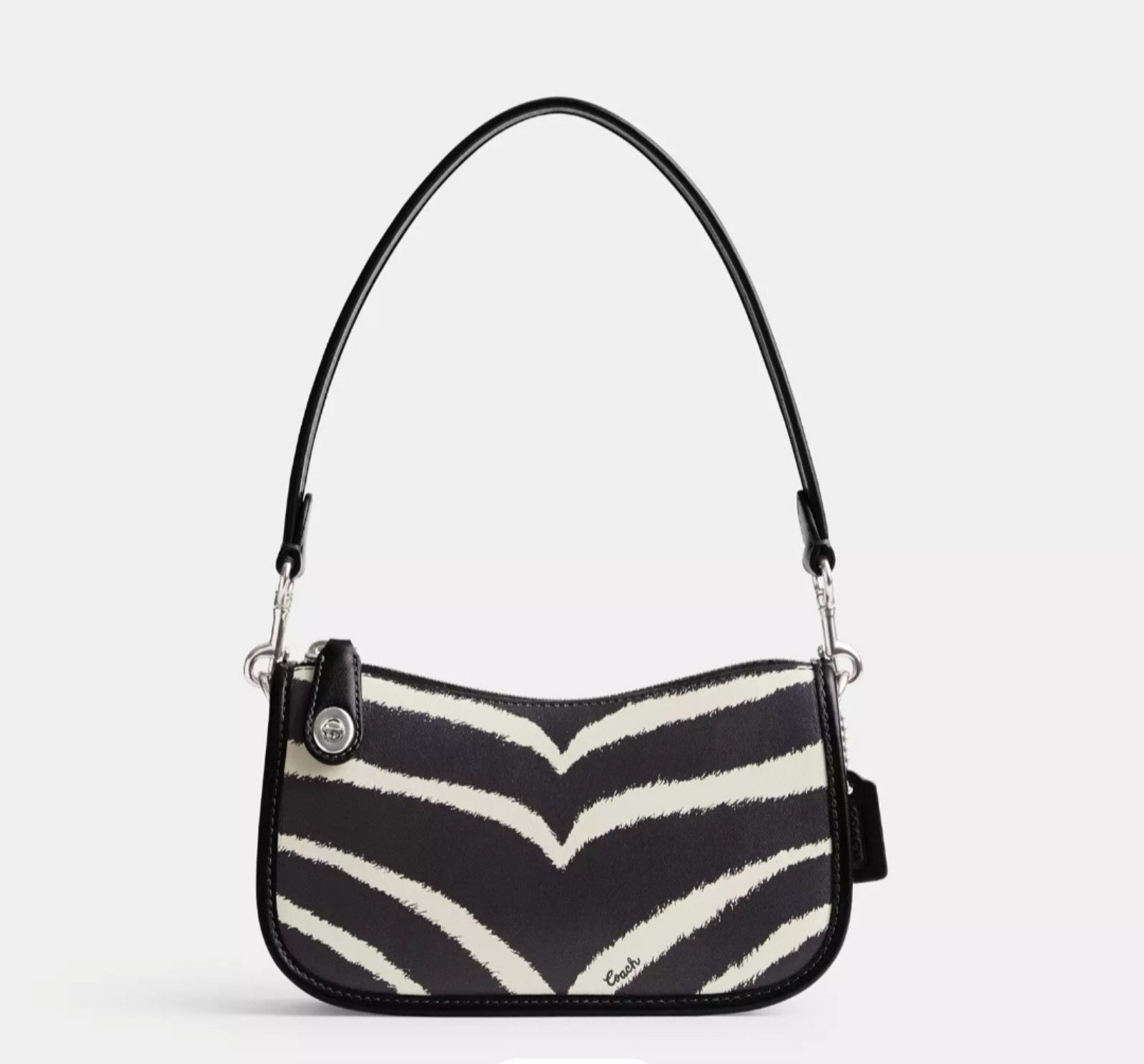 coach Zebra Legacy hobo shoulder - メルカリ