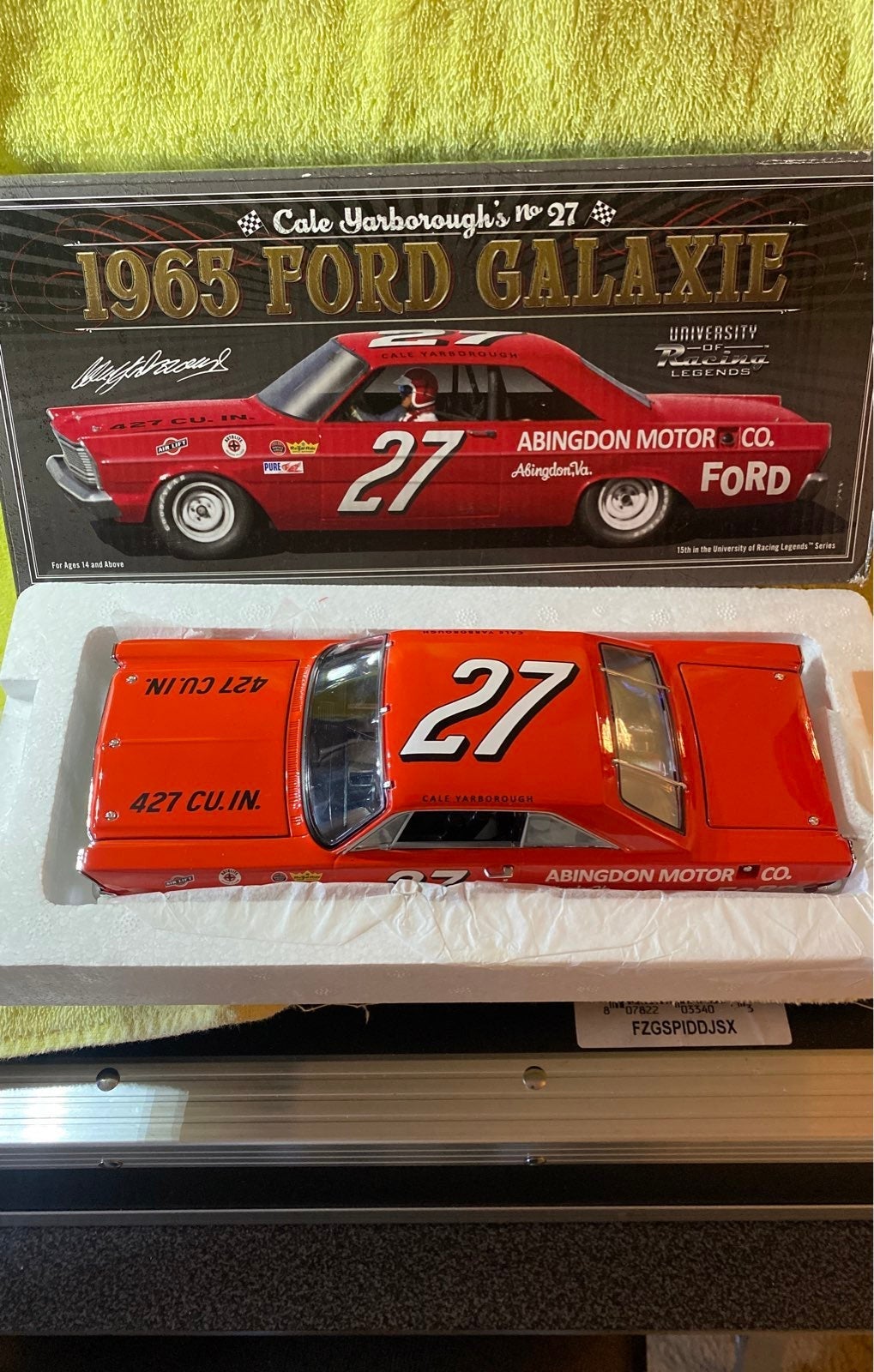 Cale Yarboroughs 1965 Ford Galaxie Holman Moody Ford 427 Cubic Inch Engine 1.24