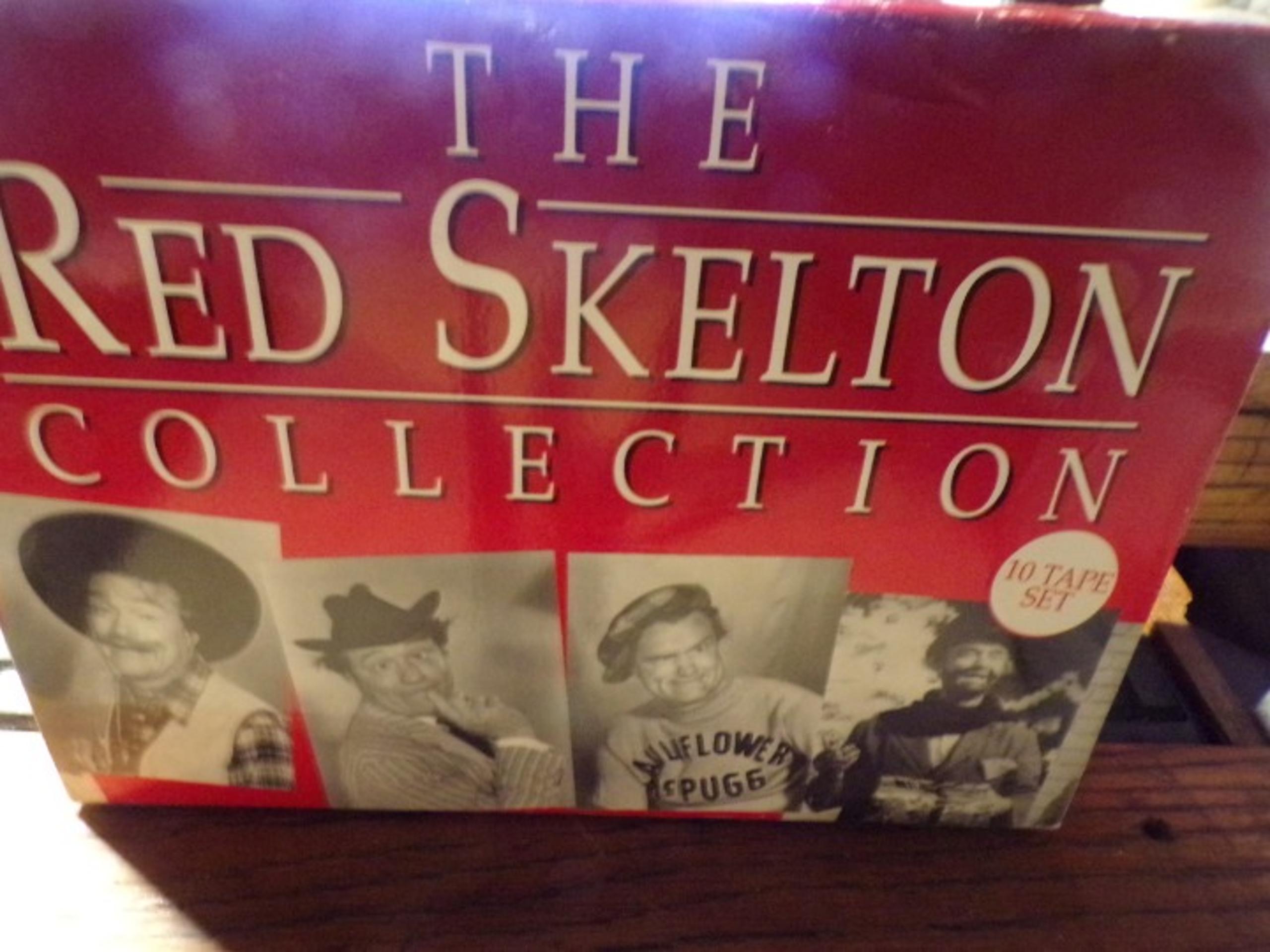 10 RED SKELTON  VHS TAPES