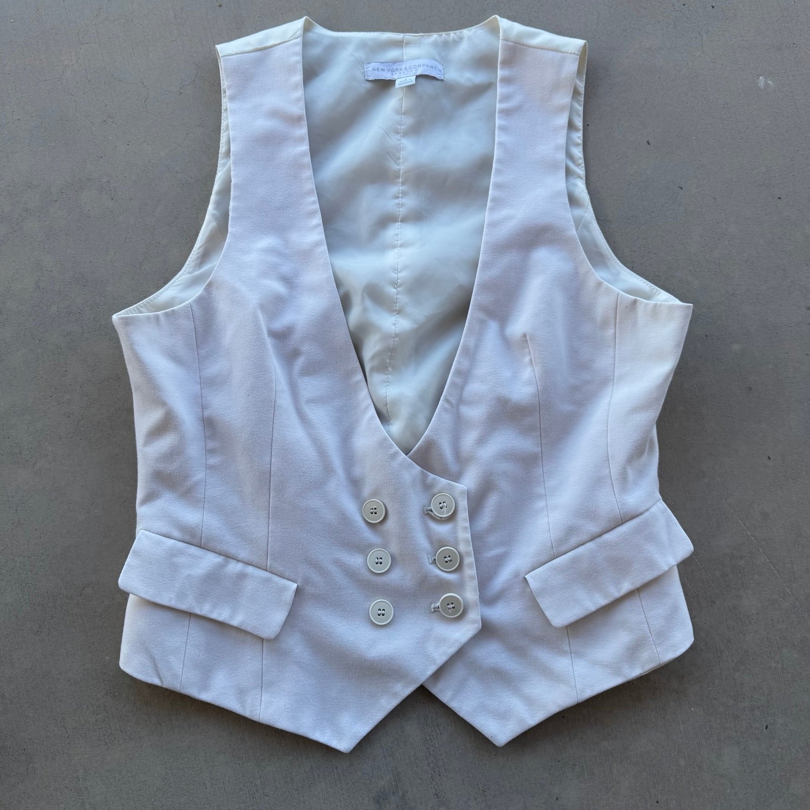 New York & company suit vest