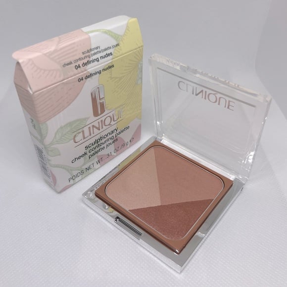 CLINIQUE Defining Nudes Sculptionary Cheek Contouring Palette 04 defining nudes