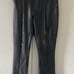 Abercrombie & Fitch Vegan Leather High Rise Split Pant