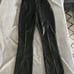 Abercrombie & Fitch Vegan Leather High Rise Split Pant