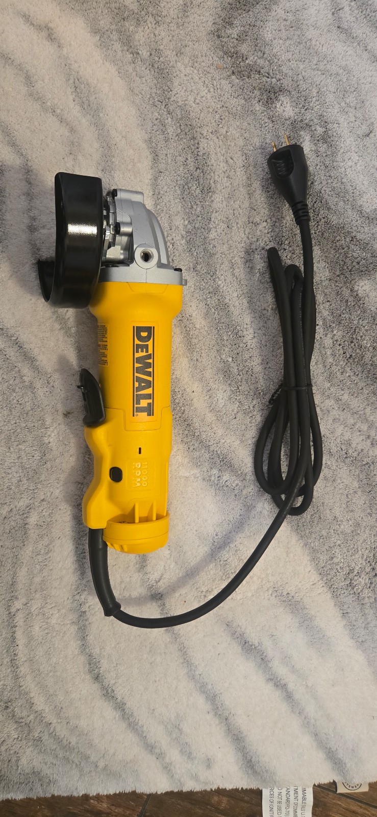 DewaltDEWALT 11 Amp Corded 4.5 in. Small Angle Grinder