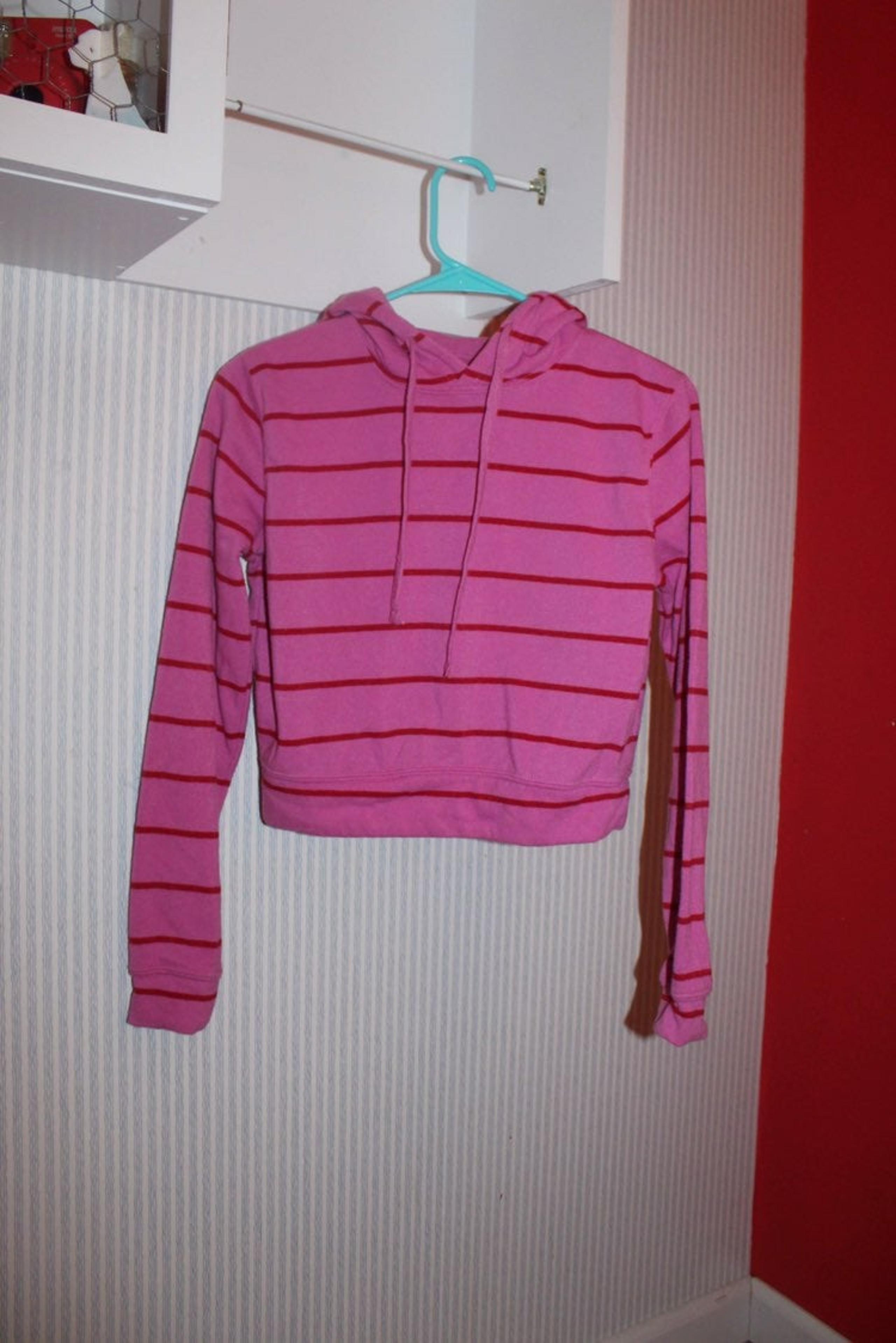 cropped sweatshirt
