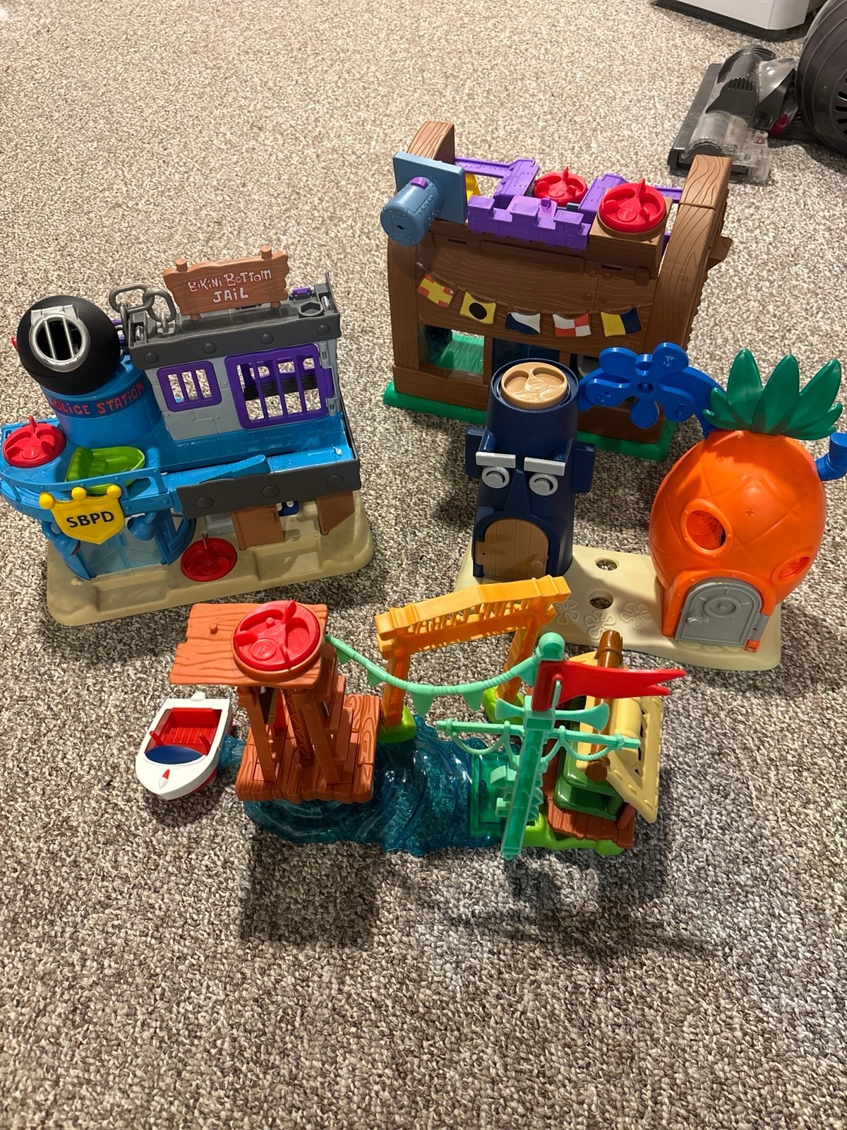 SpongeBob SquarePants imaginext playsets lot