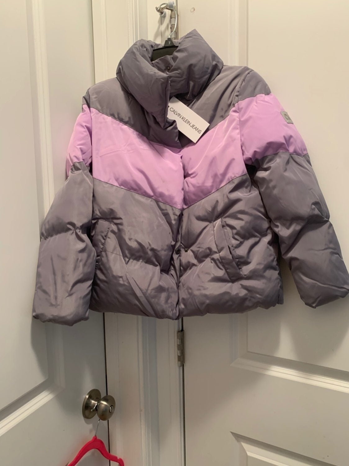 Gently worn girls calvin klein jacket (no tags)