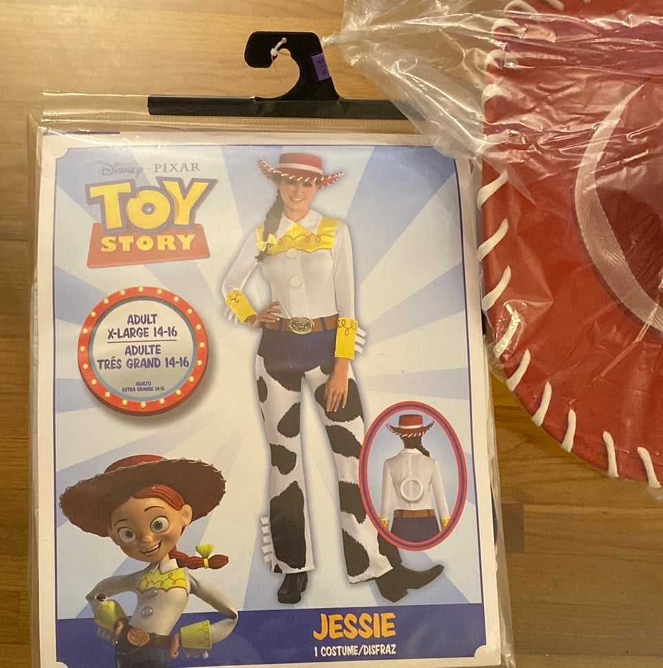 NWT - Toy Story Jessie Costume - Adult XL 14-16