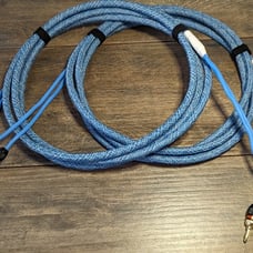 Custom Speaker Cables, 10' Pair, 12 AWG, Sewell Banana Plugs