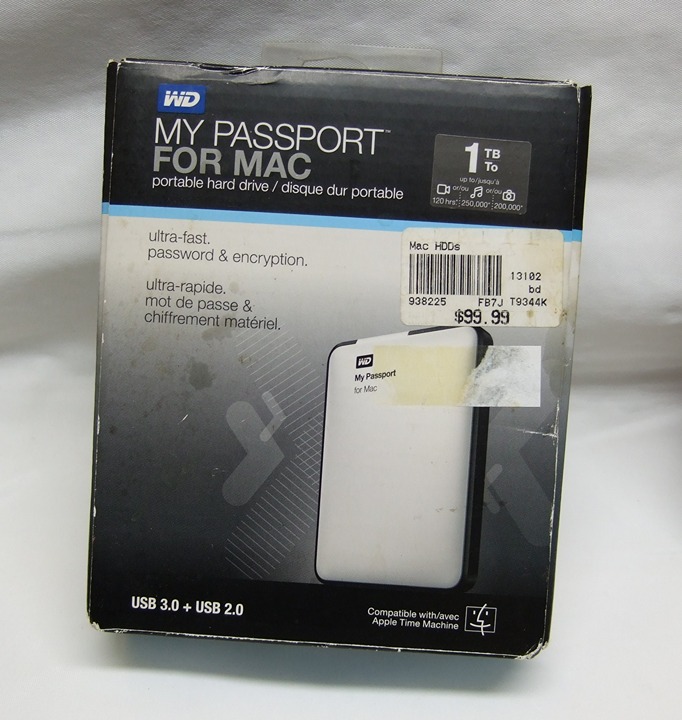Western Digital My Passport WDBGCH0010BSL-NESN Portable USB External Hard Drive