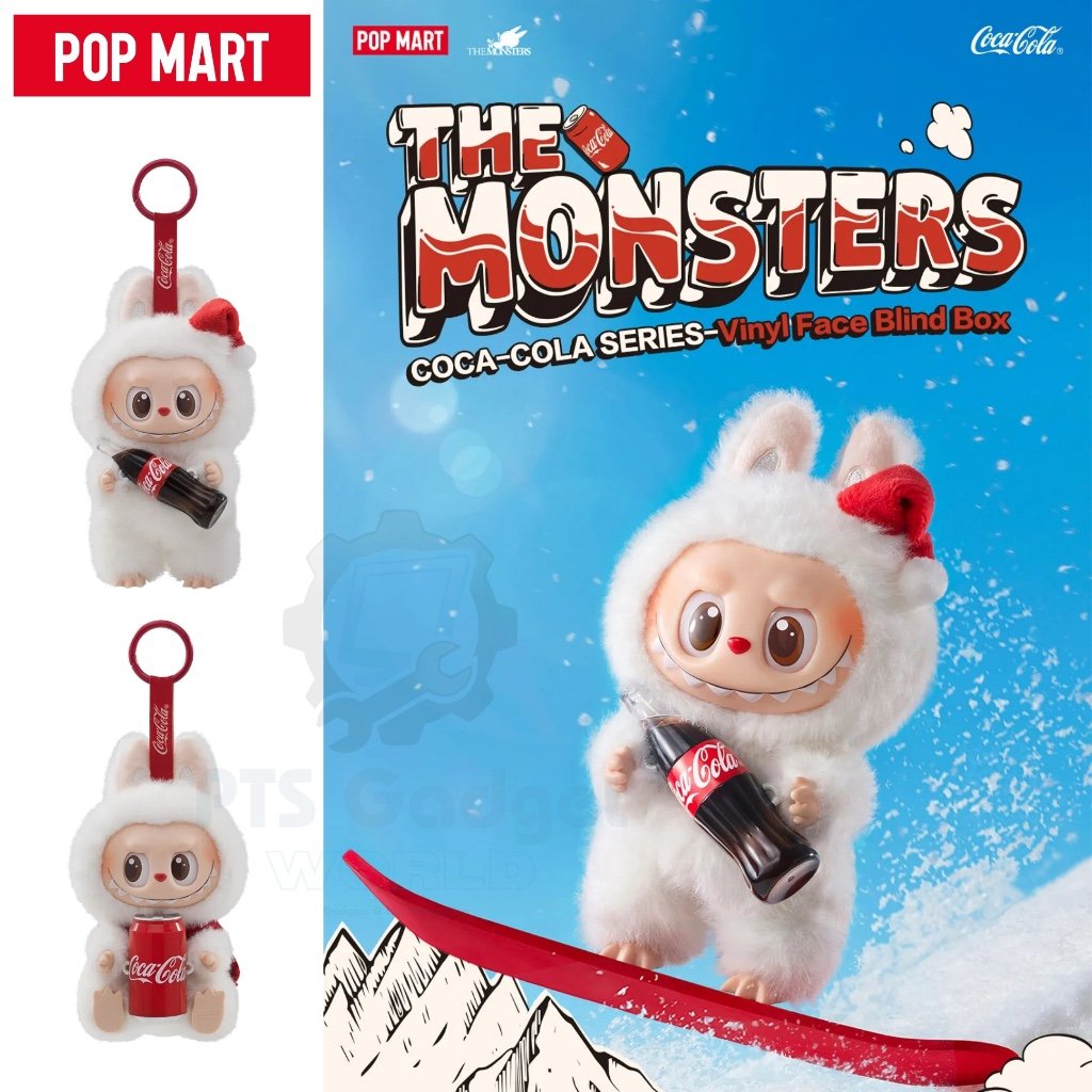 ぬいぐるみ Coca-Cola THE MONSTERS Vinyl Face Blind THE MONSTERS COCA-COLA SERIES-Vinyl Face Blind Box - POP