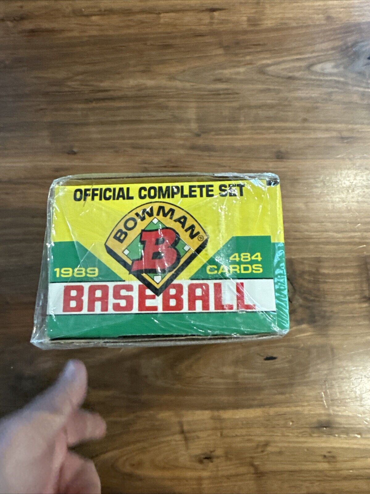 1989 Bowman Baseball Complete Factory Sealed Set 484 Cards Ken Griffey Jr RC