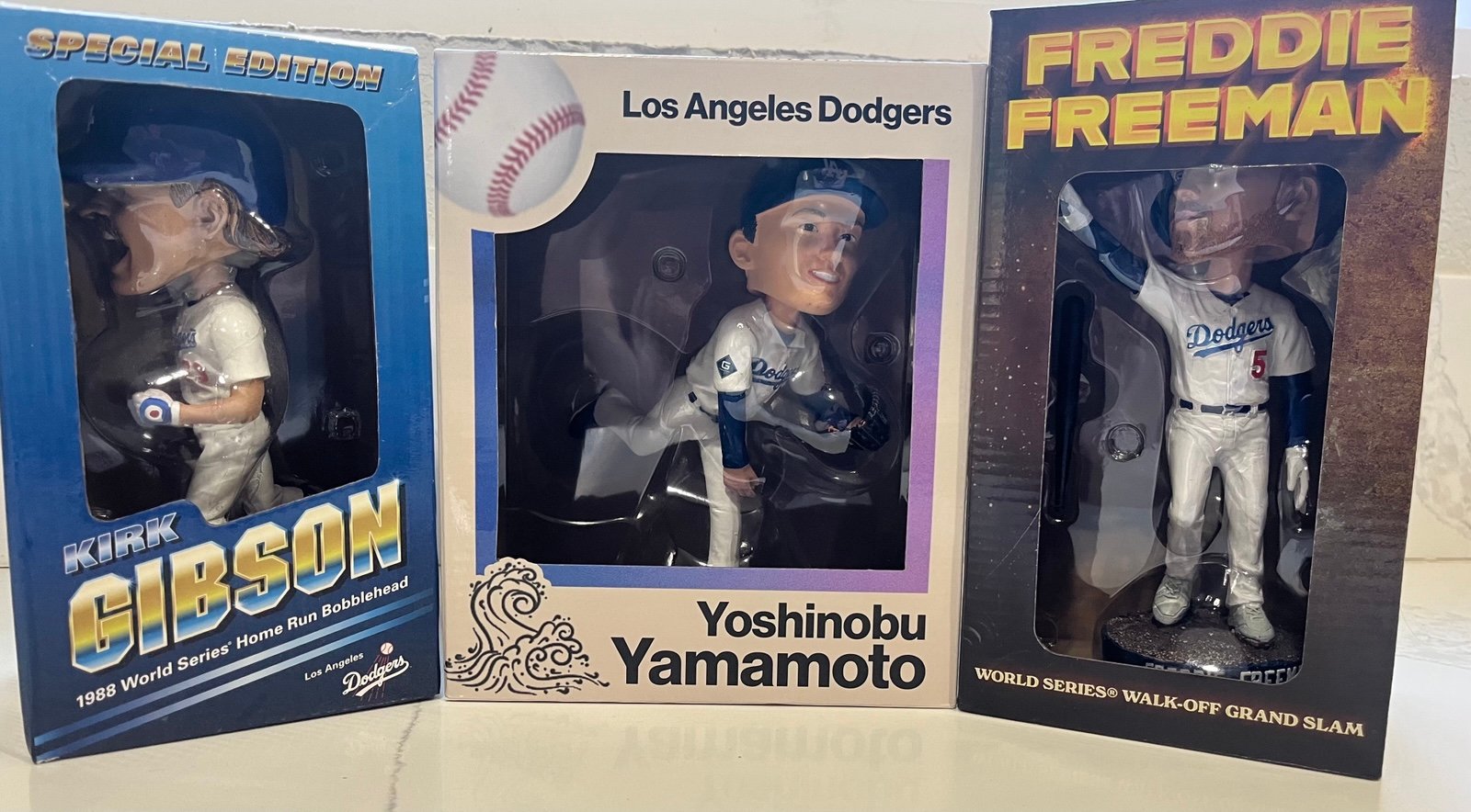 Gibby Meet Freddie! Plus Yamamoto Rookie Bobblehead!