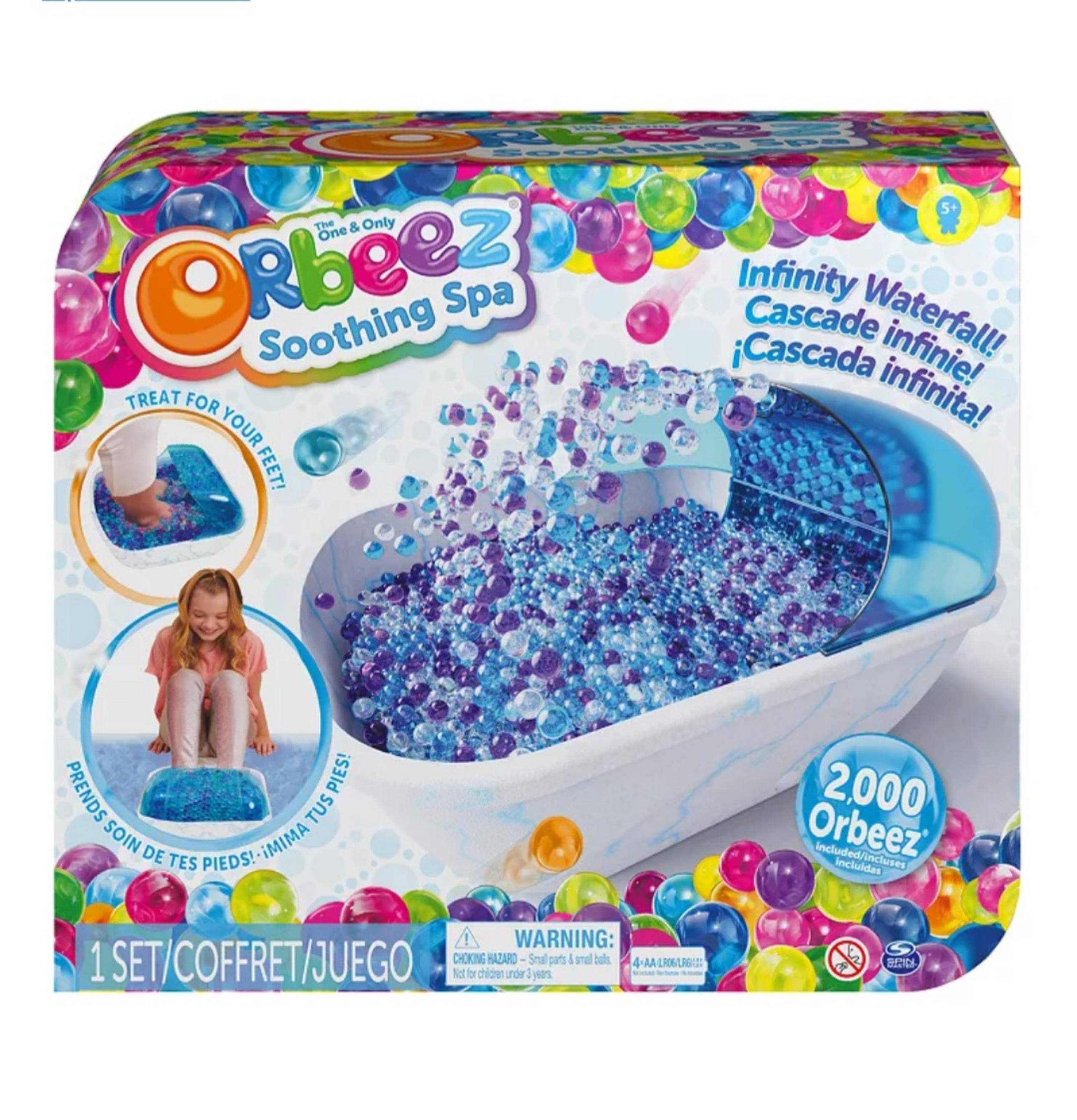 Orbeez - Water Beads Soothing Foot Spa with 2,000 Orbeez, Infinity Waterfall