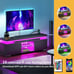 LED TV Stand for 55/60/65 inch Entertainment Center with Power Outlets TV Media
