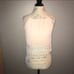 Baby Pink Halter Crop Top Size Medium