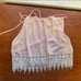 Baby Pink Halter Crop Top Size Medium