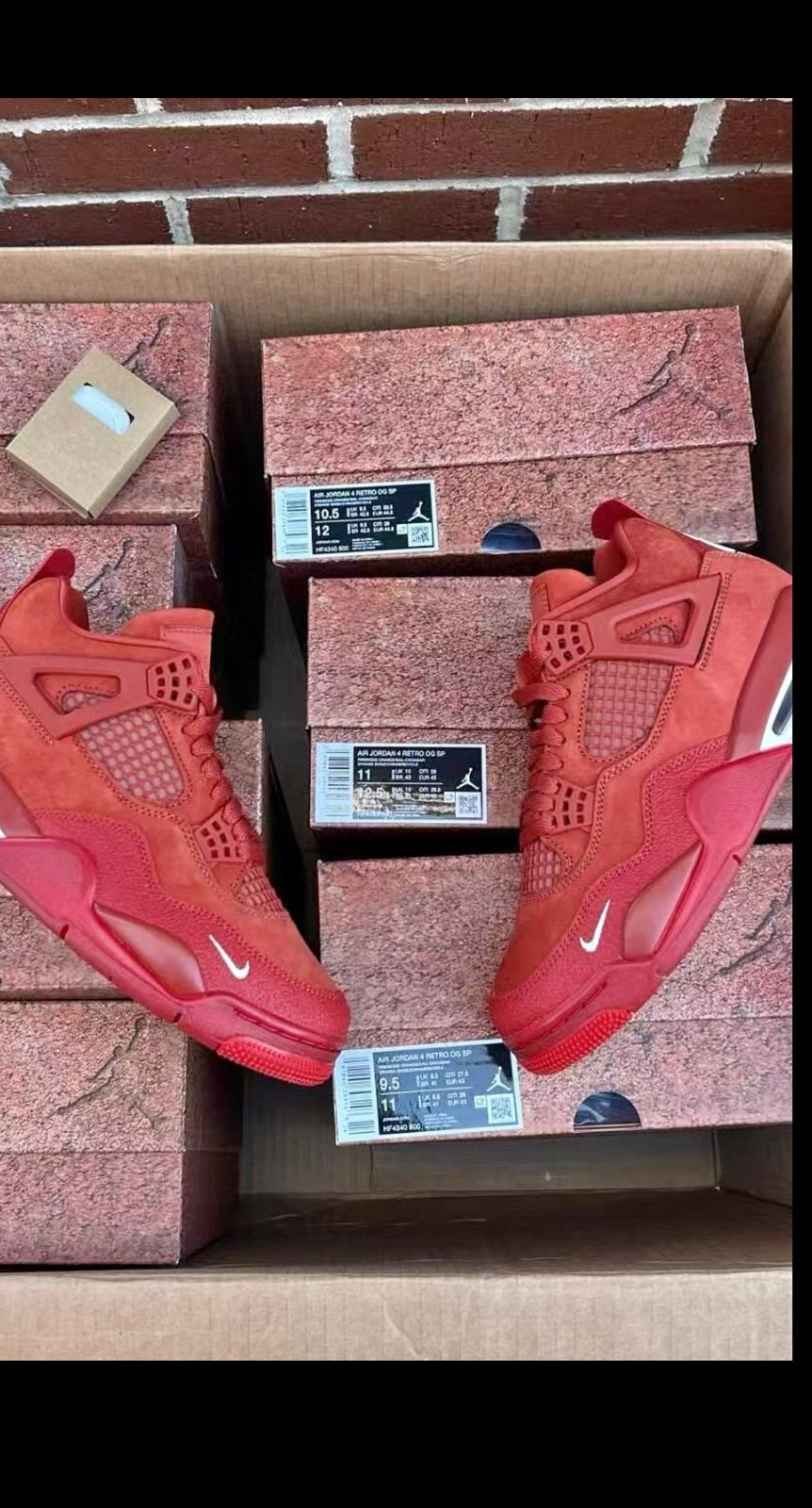 Jordan 4 brick by brick