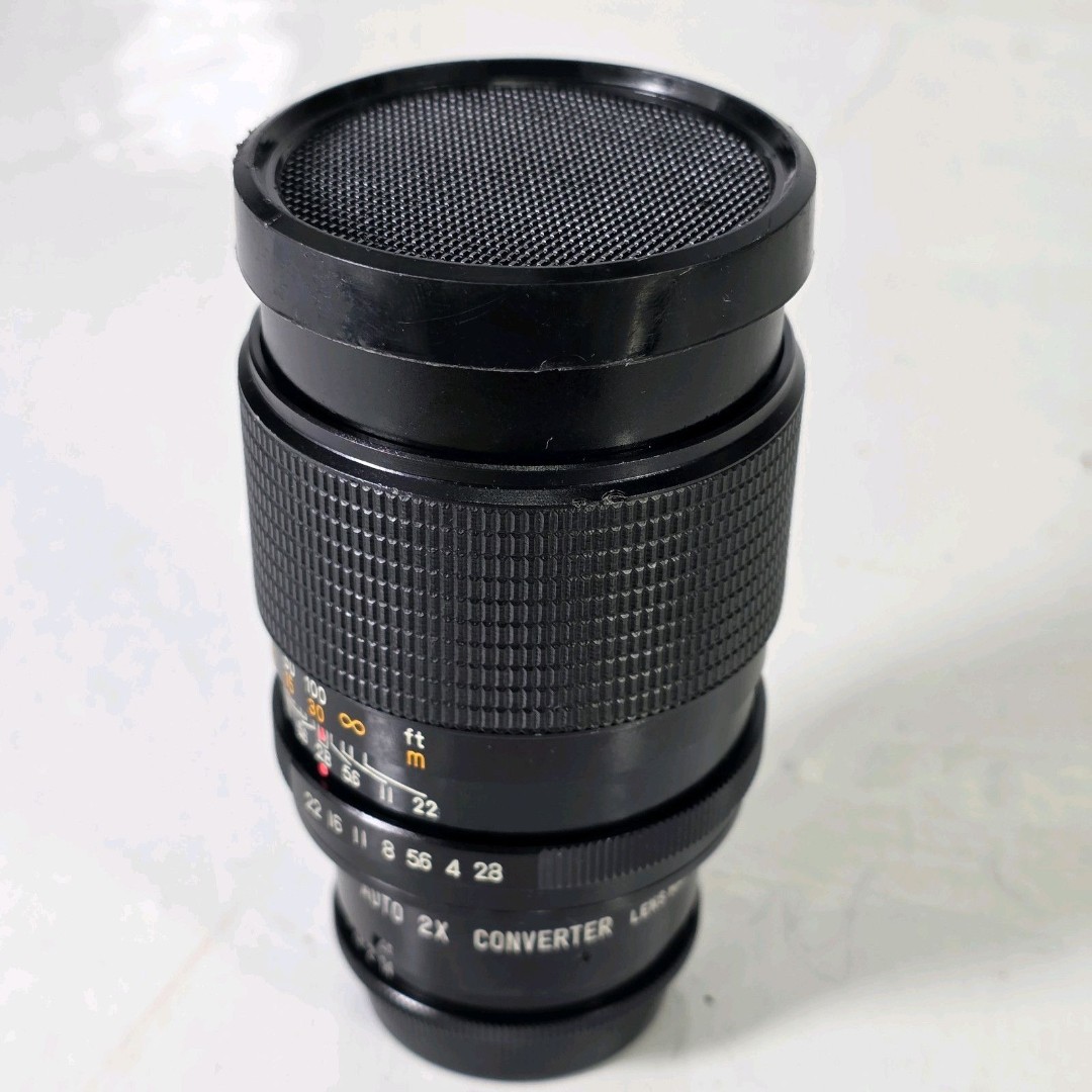 Hanimex Automatic Lens RARE 1:2.8 f=135mm-55mm W/Sears Auto Tele Converter
